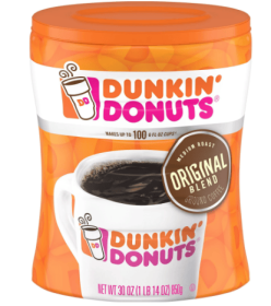 Dunkin' Original Blend; Medium Roast Coffee; 30-Ounce Canister