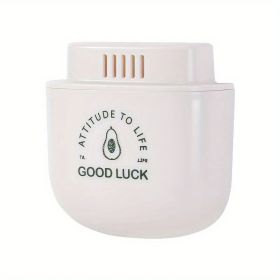 1 Pack Fridge Ninja Fridge Deodorizer - More Effective Than Baking Soda - Natural And Unscented Activated Charcoal Refrigerator Deodorizer - Frid (Color: White)