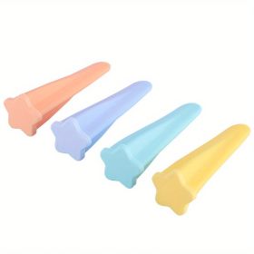4pcs; Pool Party Silicone Ice Cube Mold; 4 Pack Ice Ice Box; Ice Grid Household Homemade Popsicle Mold; Ice Cream Ice Cream Mold; Summer Decor; S (Style: Star Popsicle Mold)
