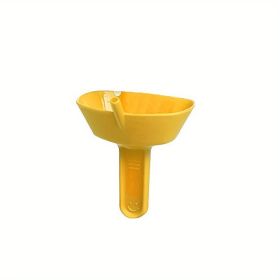 1pc New Drip-Proof Popsicle Rack Drip Free Ice Pop Holder Mess Free Frozen Treats Rack Popsicle Holder With Straw (Color: Yellow)