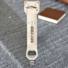 4-in-1 And 5-in-1 Can Openers And Bottle Openers, Suitable For Seniors With Arthritis And Hand Weakness (Color: Beige)